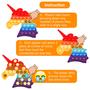 Imagem de Fidget Toy PEWOD Pop-its - Unicórnio e Dinossauro (2 Unidades)