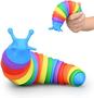 Imagem de Fidget Toy Wokex Fidget Slug Articulado Sticky Stretch