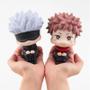 Imagem de Figura Anime Yuji Itadori & Gojo Satori (10cm) - Jujutsu Kaisen - Q Version