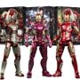 Imagem de Figura de Ação Homem de Ferro - Mk42, Mk43, Mk5, Mk6, Mk7 - DIY Tony Stark