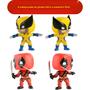 Imagem de Figura de Ação POP Marvel - Deadpool e Wolverine - Presente Infantil