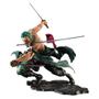 Imagem de Figura de Ação Roronoa Zoro - Anime One Piece - 10cm - Três Lâminas