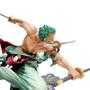 Imagem de Figura de Ação Roronoa Zoro - One Piece - 10cm - 3 Lâminas