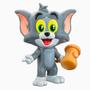 Imagem de Figura De Ação Tom Boneco Articulado Decorativo Em Caixa Acrílica Coleção Tom E Jerry - Líder Brinquedos