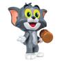 Imagem de Figura De Ação Tom Boneco Articulado Decorativo Em Caixa Acrílica Coleção Tom E Jerry - Líder Brinquedos