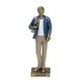 Imagem de Figura Decorativa Estatueta Homem Arquiteto 25 X 8 X 6 Cm