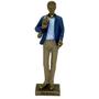 Imagem de Figura Decorativa Estatueta Homem Arquiteto 25 X 8 X 6 Cm