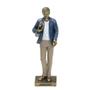 Imagem de Figura Decorativa Estatueta Homem Arquiteto 25 X 8 X 6 Cm