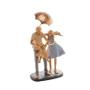 Imagem de Figura Decorativa Wolff Resina Familia 16x10x33cm 61446