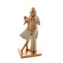 Imagem de Figura Decorativa Wolff Resina Familia Branco 9x7x20cm 61435