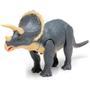 Imagem de Figura Eletrônica - 30 cm - Mighty Megasaur - Triceratops - DTC