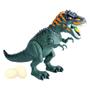 Imagem de Figura Eletrônica - Dinossauro - Tiranossauro - Verde - DM Toys