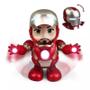 Imagem de Figuras Anime Super-Herói Robô, Iron Man Dance, Sing Sound,