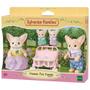 Imagem de Figuras com Acessórios - Sylvanian Families - Família Raposas do Deserto - Epoch Magia