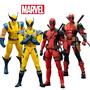 Imagem de Figuras de Ação Adultas Deadpool & Wolverine - Brinquedos 2024 - Presente Infantil