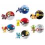 Imagem de Figuras De Ação De Anime Pokémon Pikachu Charizard Piplup Kyogre Pokeball Brinquedos Presentes