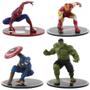 Imagem de Figuras de Ação de Super-heróis - Homem-Aranha, Homem de Ferro, Capitão América, Hulk e War Machine