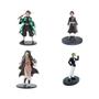 Imagem de Figuras de Ação Demon Slayer - Tanjirou, Nezuko, Zenitsu e Inosuke