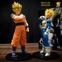 Imagem de Figuras de Ação Dragon Ball - Goku e Vegeta Super Saiyajin (22cm) - Colecionáveis