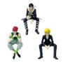 Imagem de Figuras de Ação Hunter x Hunter - Gon, Killua, Kurapika e Chrollo