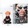 Imagem de Figuras de Ação Jujutsu Kaisen - Gojo & Sukuna (15cm) - Anime