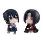 Imagem de Figuras de Ação Kawaii Naruto - Kakashi, Sasuke e Itachi (9cm) - Decoração para Carro