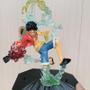 Imagem de Figuras de Ação One Piece - Luffy, Ace e Zoro - Estátuas de PVC