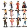 Imagem de Figuras de Ação One Piece - Luffy, Zoro, Nami, Sanji, Franky, Shanks e Boa Hancock - Modelos de PVC