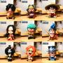 Imagem de Figuras de Ação One Piece - Zoro, Luffy, Sanji, Robin, Nami, Brook, Ace e Usopp