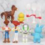 Imagem de Figuras de Ação Toy Story - Woody, Jessie, Buzz e Forky - Presentes para Crianças