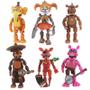 Imagem de Figuras de ação Toy Wokex FNAF Five Nights At Freddy's, 6 unidades