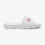 Imagem de Fila Chinelo Sleek Slide Feminino Branco/Marinho/Vermelho