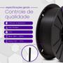 Imagem de Filamento ABS Preto Premium 1Kg, 1,75mm, Para Impressora 3D - Voolt3D Oficial