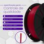 Imagem de Filamento PLA Vermelho Velvet Premium 1Kg, Com Efeito Fosco, 1,75mm, Para Impressora 3D - Voolt3D Oficial