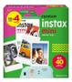 Imagem de Filme Instantâneo Colorido para Câmera Instax Mini Kit com 40 Fotos 54x86 mm