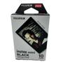 Imagem de Filme Instantâneo Fujifilm Insta Mini Black Com 10 Fotos Moldura Preta