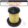 Imagem de Filtro Ar Dafra Super 100 2008 A 2015 Valflex