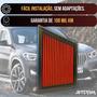 Imagem de Filtro Ar Esportivo Bmw X1 25i Motor 2.0 Turbo 2016 a 2022 Lavável reutilizável Potencia Active Flex S Drive Automatico Suv