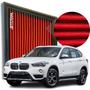 Imagem de Filtro Ar Esportivo Bmw X1 25i Motor 2.0 Turbo 2016 a 2022 Lavável reutilizável Potencia Active Flex S Drive Automatico Suv