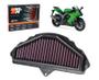 Imagem de Filtro Ar K&n Esportivo KA-1008 ZX-10R Zx10 2008 2009 e 2010