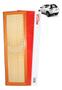 Imagem de Filtro ar motor fiesta 1.0 e 1.6 8v zetec rocam 2002 2003 2004 2005 2006 2007 2008