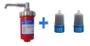 Imagem de Filtro Copo Vermelho Universal Abs Com 2 Refil Extra