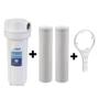 Imagem de Filtro De Agua Para Caixa D'água Poe Bbi Cavalete Caixa Dagua + 2 Refis + Chave