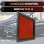 Imagem de Filtro de Ar Esportivo Bmw 225i Motor 2.0 Turbo 2014 a 2016 Lavável reutilizável Potencia Cat GP Turbo Active flex Automatico