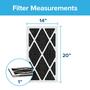 Imagem de Filtro de Ar Filtrete MPR 1200 MERV 11 (14x20x1) - Pacote com 4