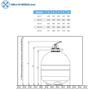 Imagem de Filtro De Areia Para Piscina Aq19 Aquex Sibrape Até 68 Mil L