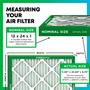 Imagem de Filtro de filtro 12x24x1 Filtro de ar MERV 11 Defesa alérgena (6-Pack), Substituição de filtros de ar do forno HVAC AC (Tamanho real: 11,38 x 23,38 x 0,75 polegadas)