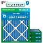 Imagem de Filtro de filtro 16x20x2 Filtro de ar MERV 13 Defesa Ideal (4-Pack), Substituição de filtros de ar do forno HVAC AC (Tamanho real: 15,50 x 19,50 x 1,75 polegadas)