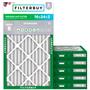 Imagem de Filtro de filtro 16x24x2 Filtro de ar MERV 8 Defesa de Poeira (6-Pack), Reposição de filtros de ar do forno HVAC AC (Tamanho real: 15,38 x 23,38 x 1,75 polegadas)