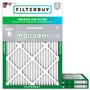 Imagem de Filtro de filtro 20x22x1 Filtro de ar MERV 8 Defesa de Poeira (3-Pack), Substituição de filtros de ar do forno HVAC AC (Tamanho real: 19,50 x 21,50 x 0,75 polegadas)